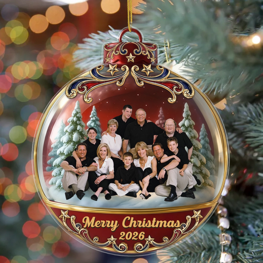 CustomPhotoFamilyTogether_PersonalisedGiftOrnamentForFamily_2