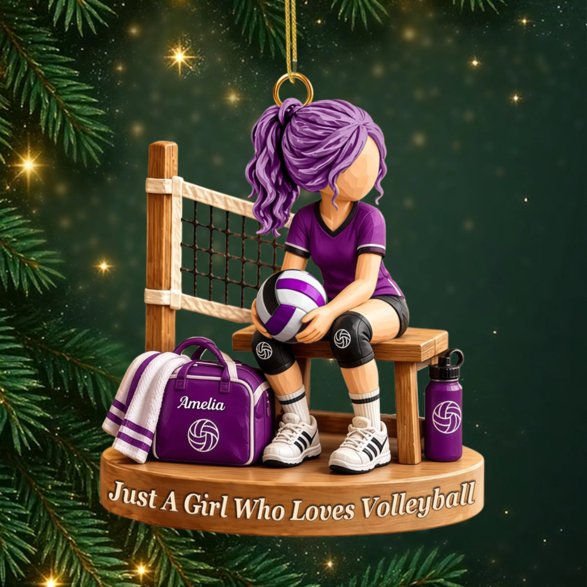 Custom_Volleyball_Girl_ _Personalised_Gift_Acrylic_Ornament_For_Volleyball_Player_2