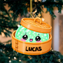 CuteDumplingInSteamerBasket_PersonalisedGiftAcrylicOrnamentForFamily_2