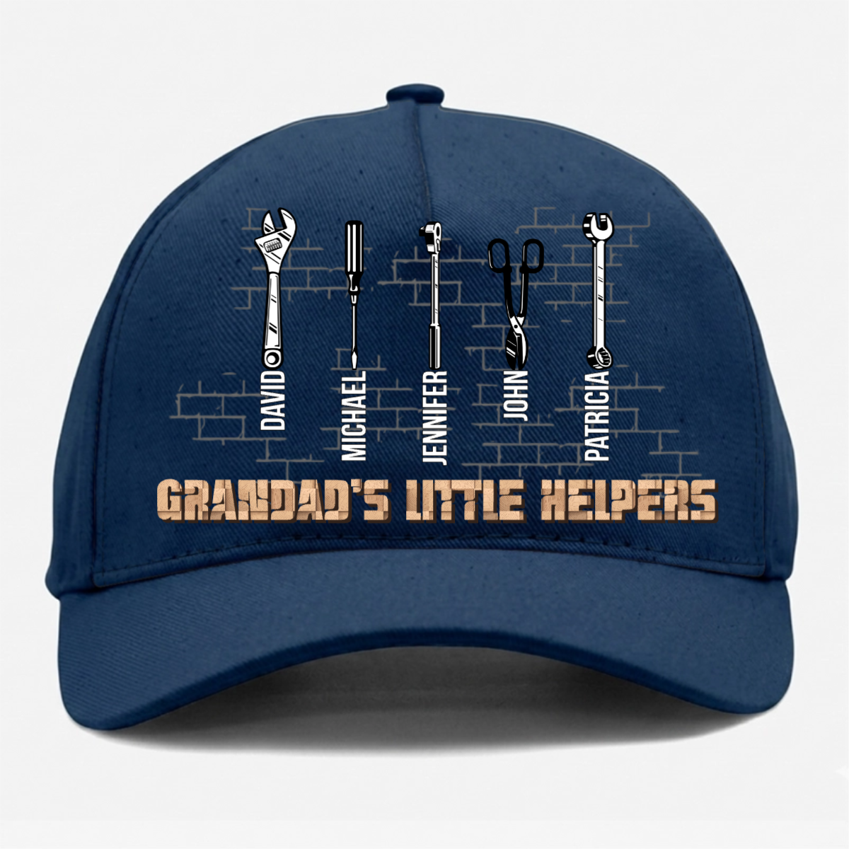 Dad_sLittleHelpers PersonalisedCapFather_sDayGiftForDad_1