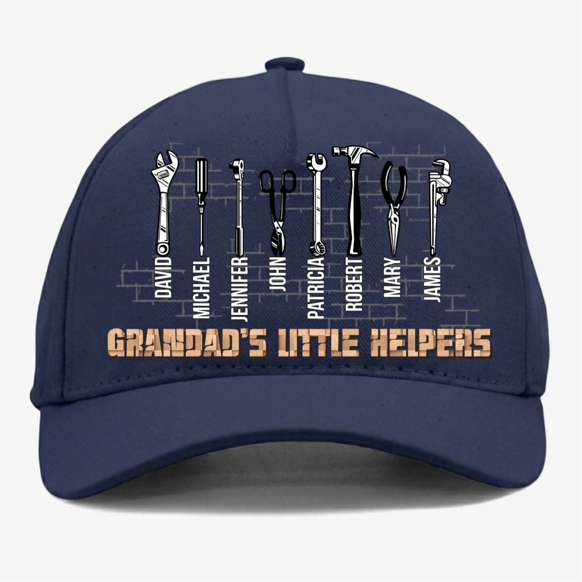 Dad_sLittleHelpers PersonalisedCapFather_sDayGiftForDad_4