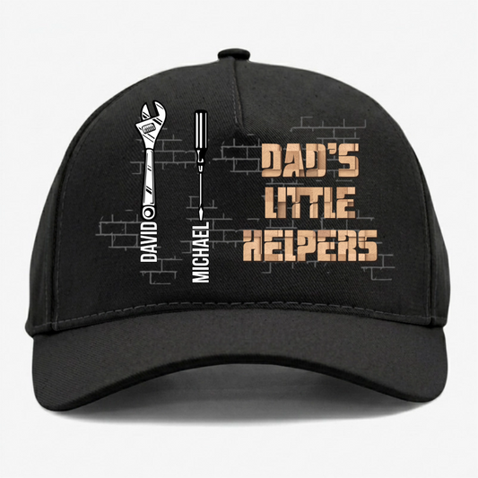 Dad_sLittleHelpers PersonalisedCapFather_sDayGiftForDad_6