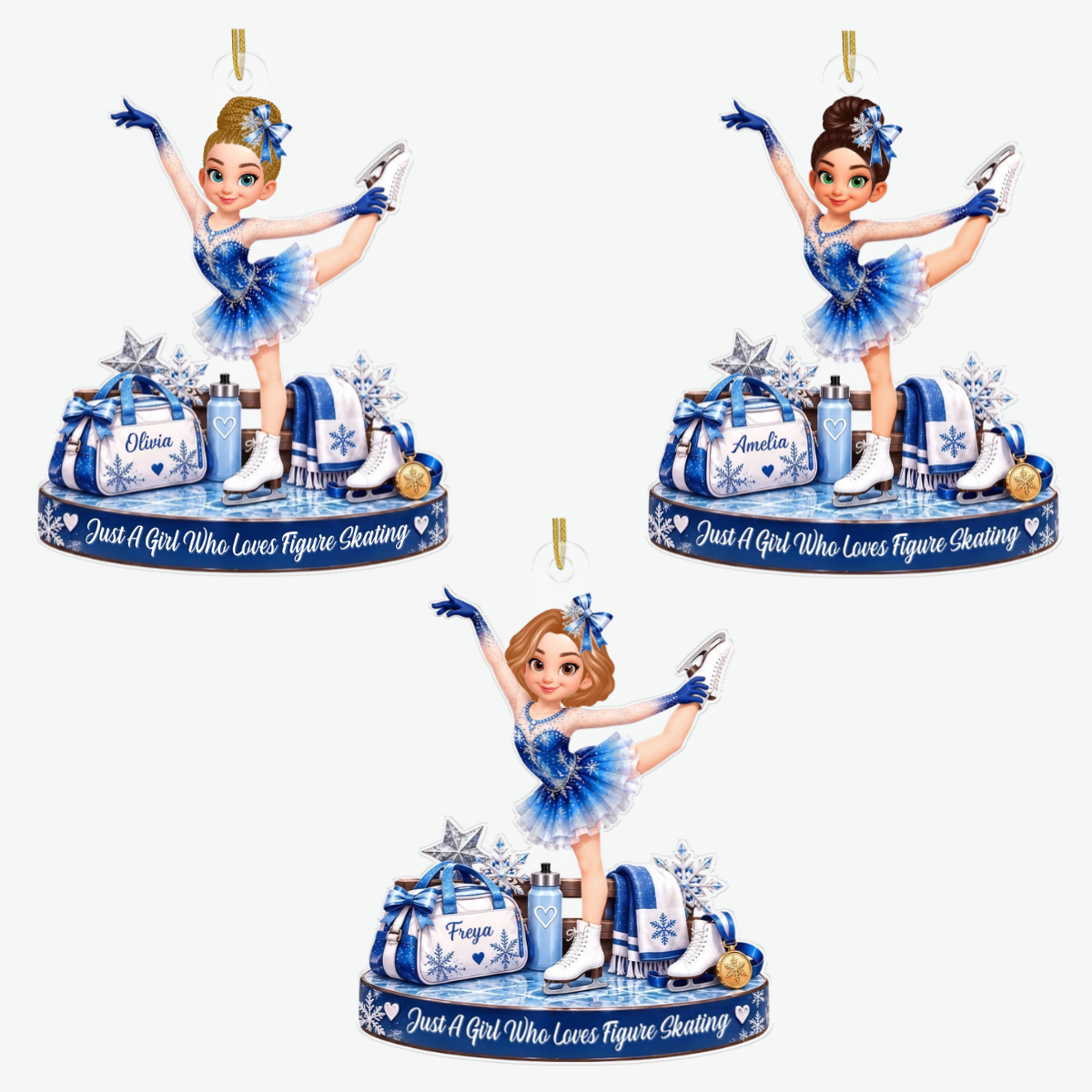 FigureSkatingGirl PersonalisedGift_AcrylicChristmasOrnamentForDaughters_Granddaughters3