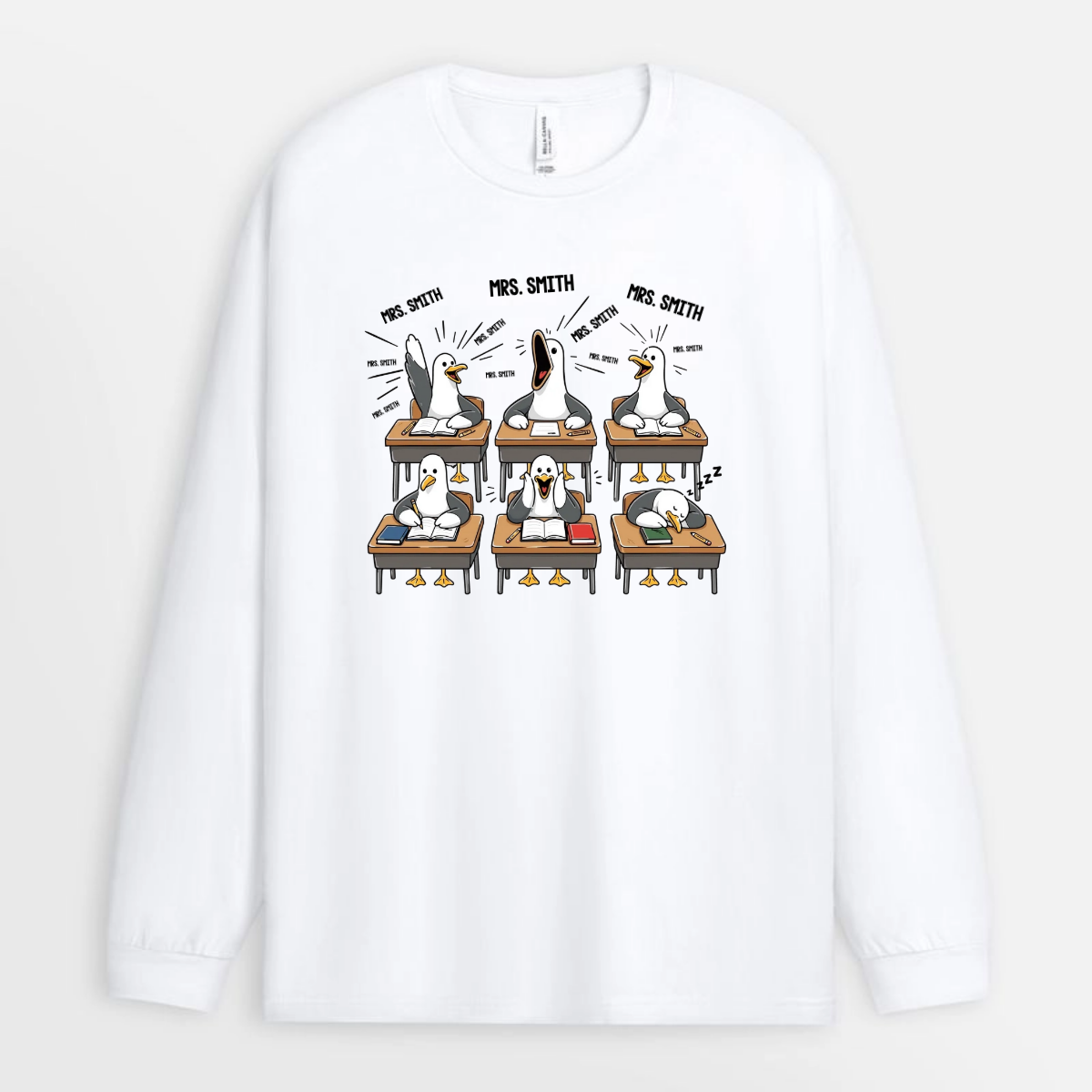 FunnySeagullTeacher_PersonalisedT Shirt3