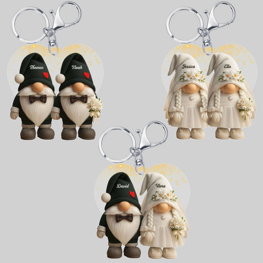 GroomAndBrideWithFlowers_PersonalisedGiftAcrylicKeychainForCouples_72e5ff1f 6bd1 4499 9796 b3ff7c1519fe