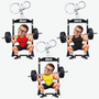 Gym_Spirit_ _Personalised_Gift_Acrylic_Keychain_For_Gym_Lovers_2