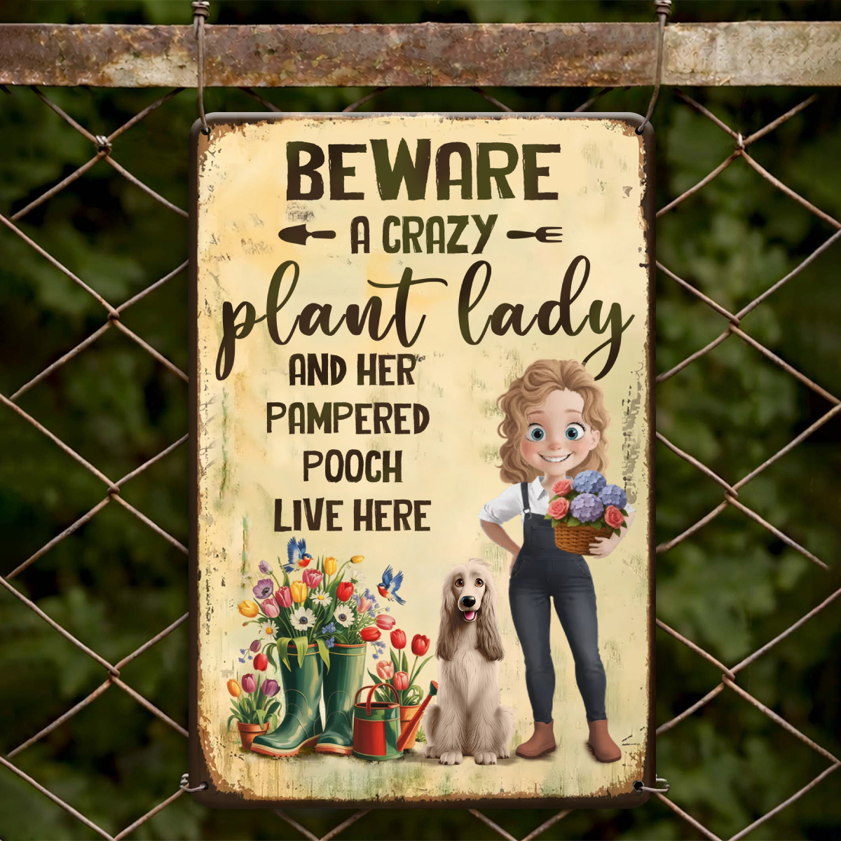 Home_Of_Plant_Lovers_Personalised_Gift_Metal_Sign_For_Gardeners_Pet_Lovers_2