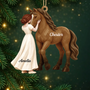 HorseLovers_PersonalisedGift 1 LayerWoodenOrnamentForHorseLovers
