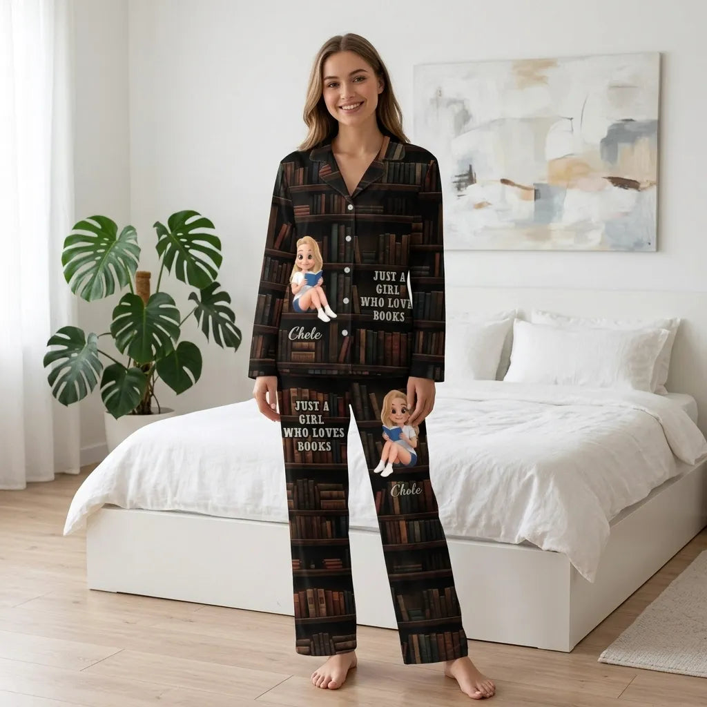Just_a_Girl_Who_Loves_Books_Personalised_Gift_Pyjamas_For_Readers