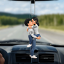 KissCouple_PersonalisedCarHangingOrnament_2
