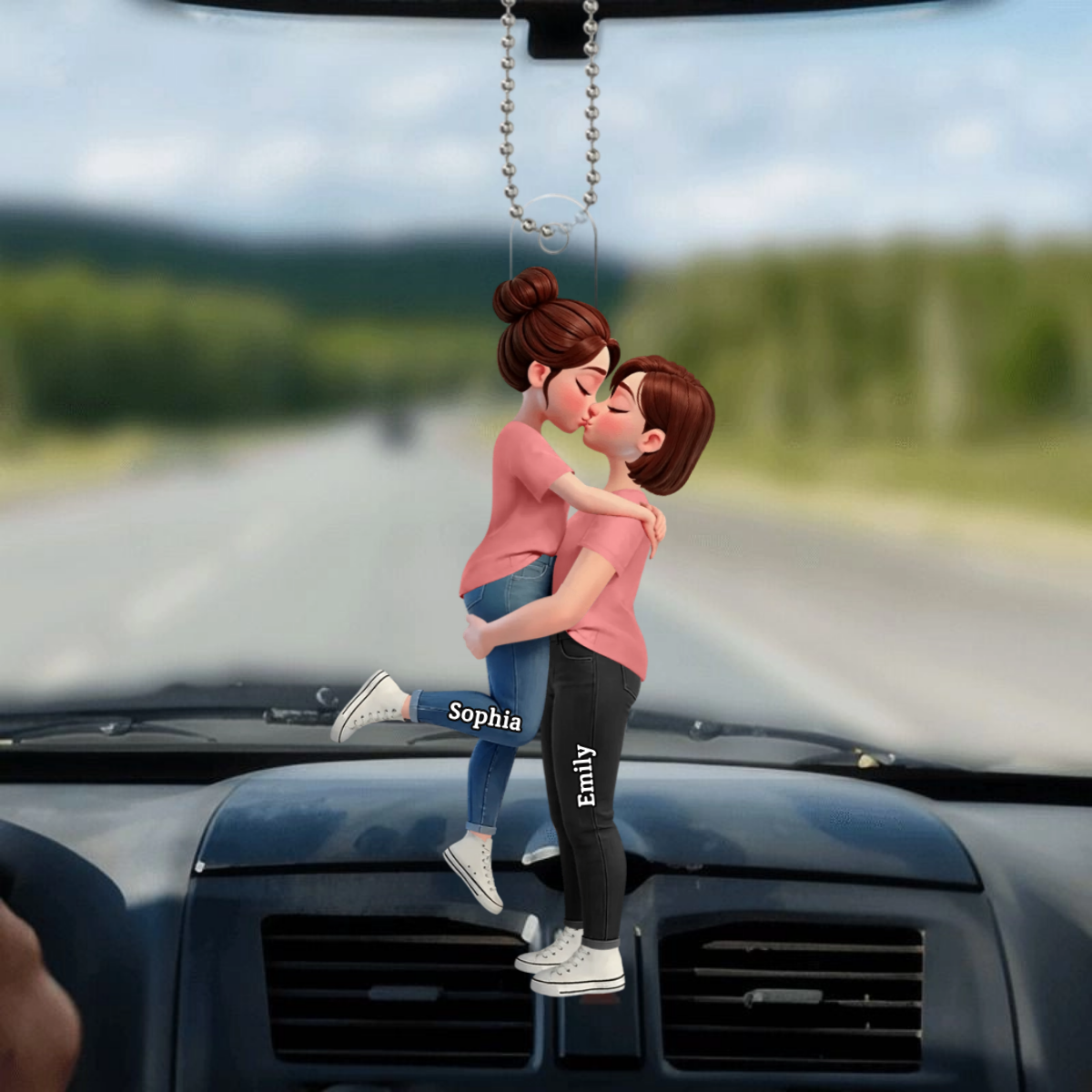LoveCustomCouple_PersonalisedGiftHangingOrnamentForCouples_2