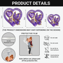 MemorialHeartButterfly_PersonalisedGiftAcrylicKeychainForFamily_2