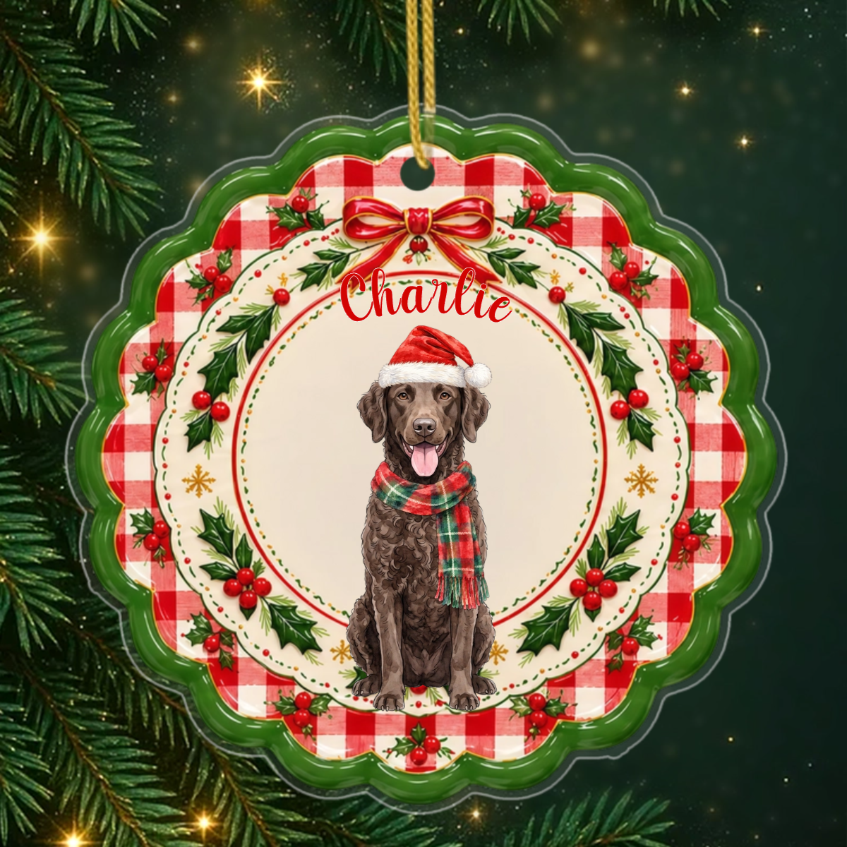 Merry_Bright_And_Furry_ _Personalised_Gift_Acrylic_Ornament_For_Dog_Lovers24