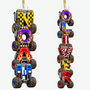 MonsterTruckLovers PersonalisedGift_AcrylicOrnamentForFamily2