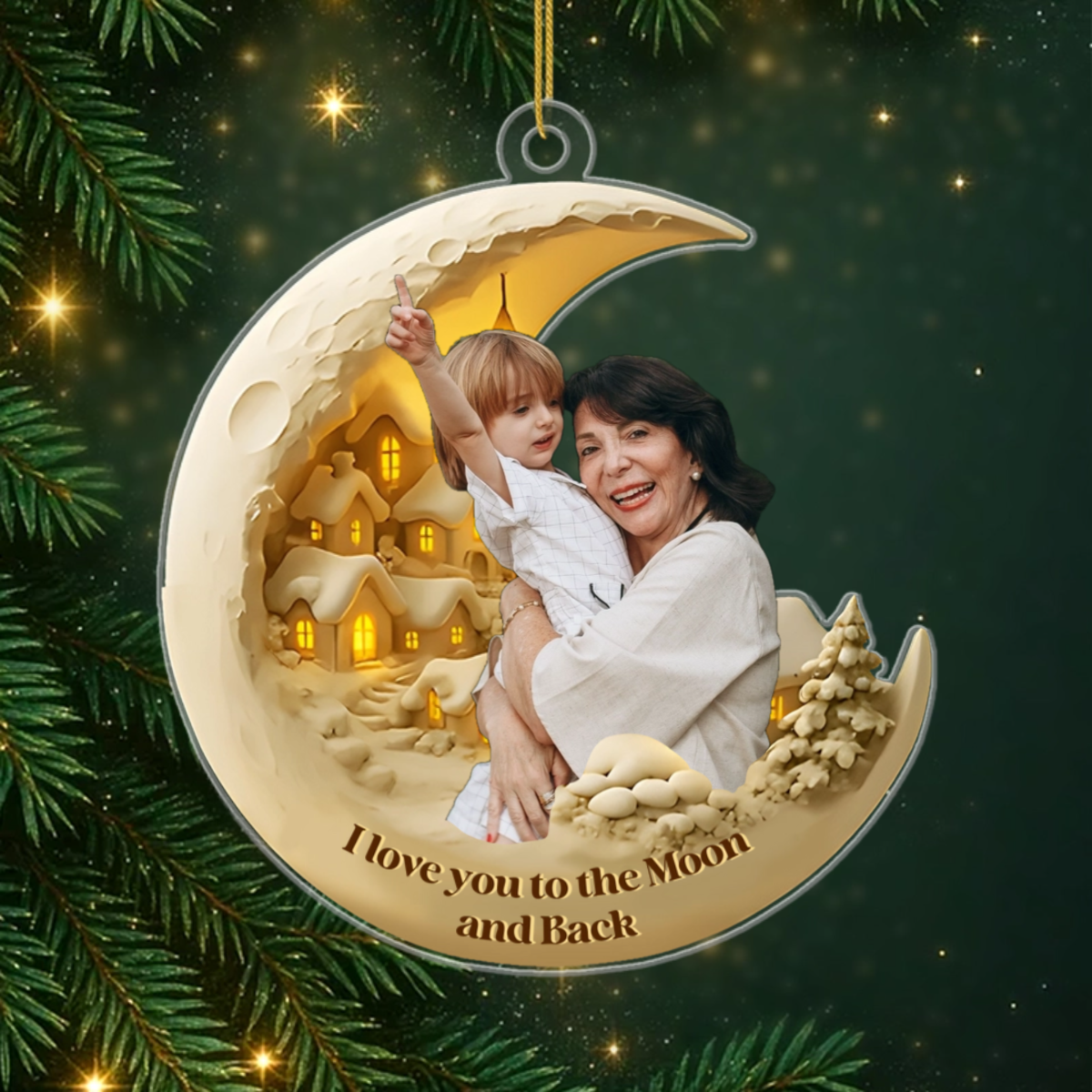 MoonAndBack PersonalisedGift_AcrylicChristmasOrnamentForLovedOnes2