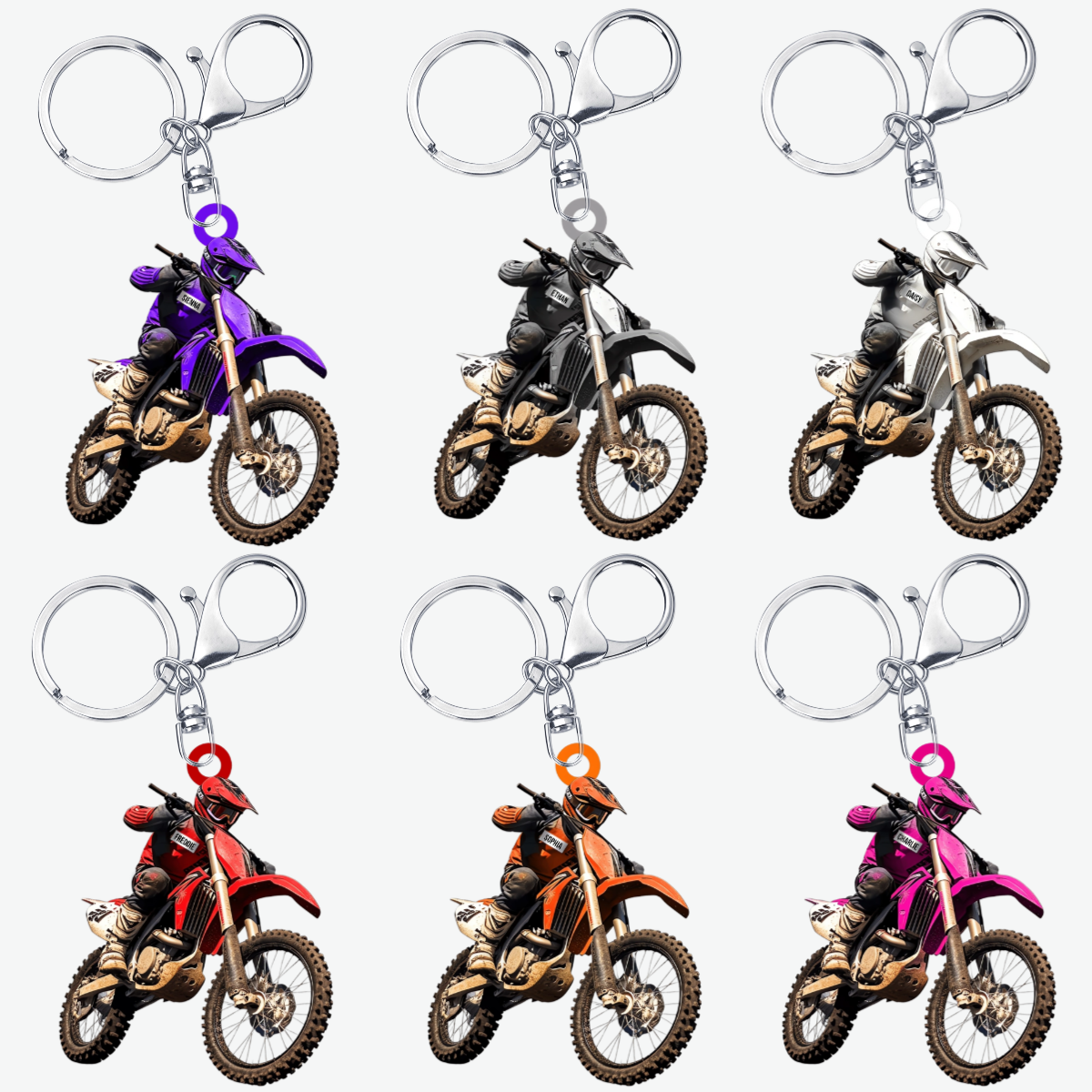 MotocrossRider PersonalisedGift_AcrylicKeychainForMotocrossRiders3