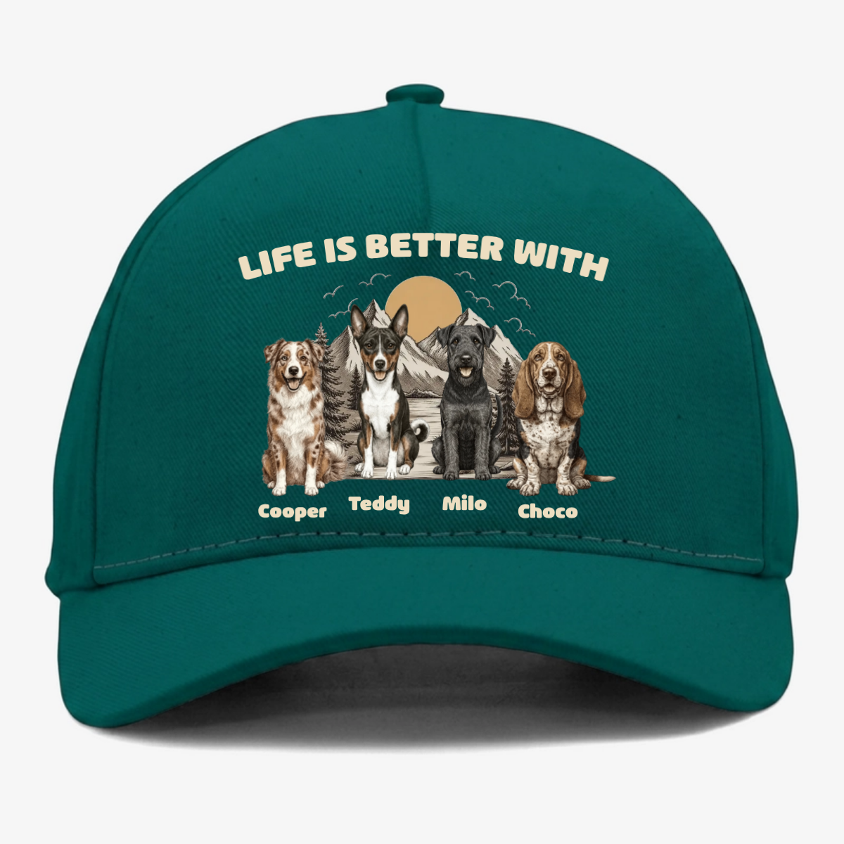 Mountain_Dog_Personalised_Gift_Custom_Cap_For_Dog_Lovers_3