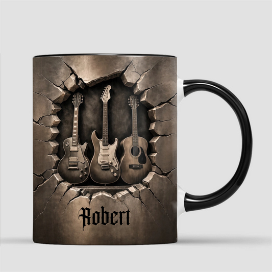 MusicIsTheSoulOfLife_PersonalisedGiftMugForGuitarLovers_1