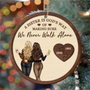 NeverWalkAlone_PersonalisedGift2 LayerWoodenOrnamentForForBestFriends_Sisters