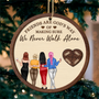 NeverWalkAlone_PersonalisedGift2 LayerWoodenOrnamentForForBestFriends_Sisters_2