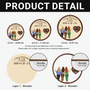 NeverWalkAlone_PersonalisedGift2 LayerWoodenOrnamentForForBestFriends_Sisters_4