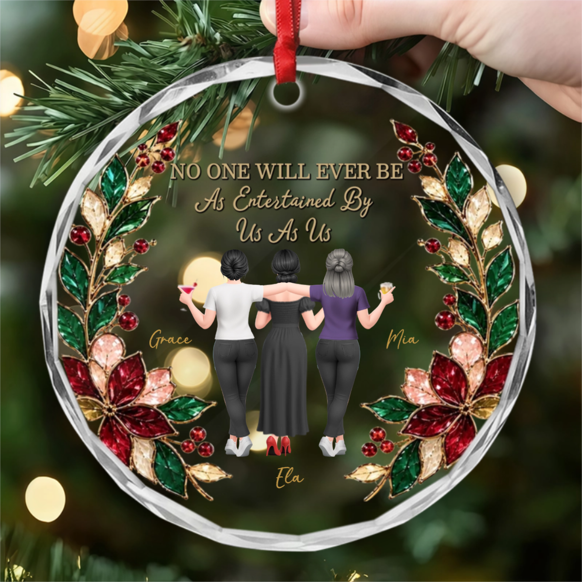 NoOneWillEverBe PersonalisedGift_GlassCircleOrnamentForLovedOnes2