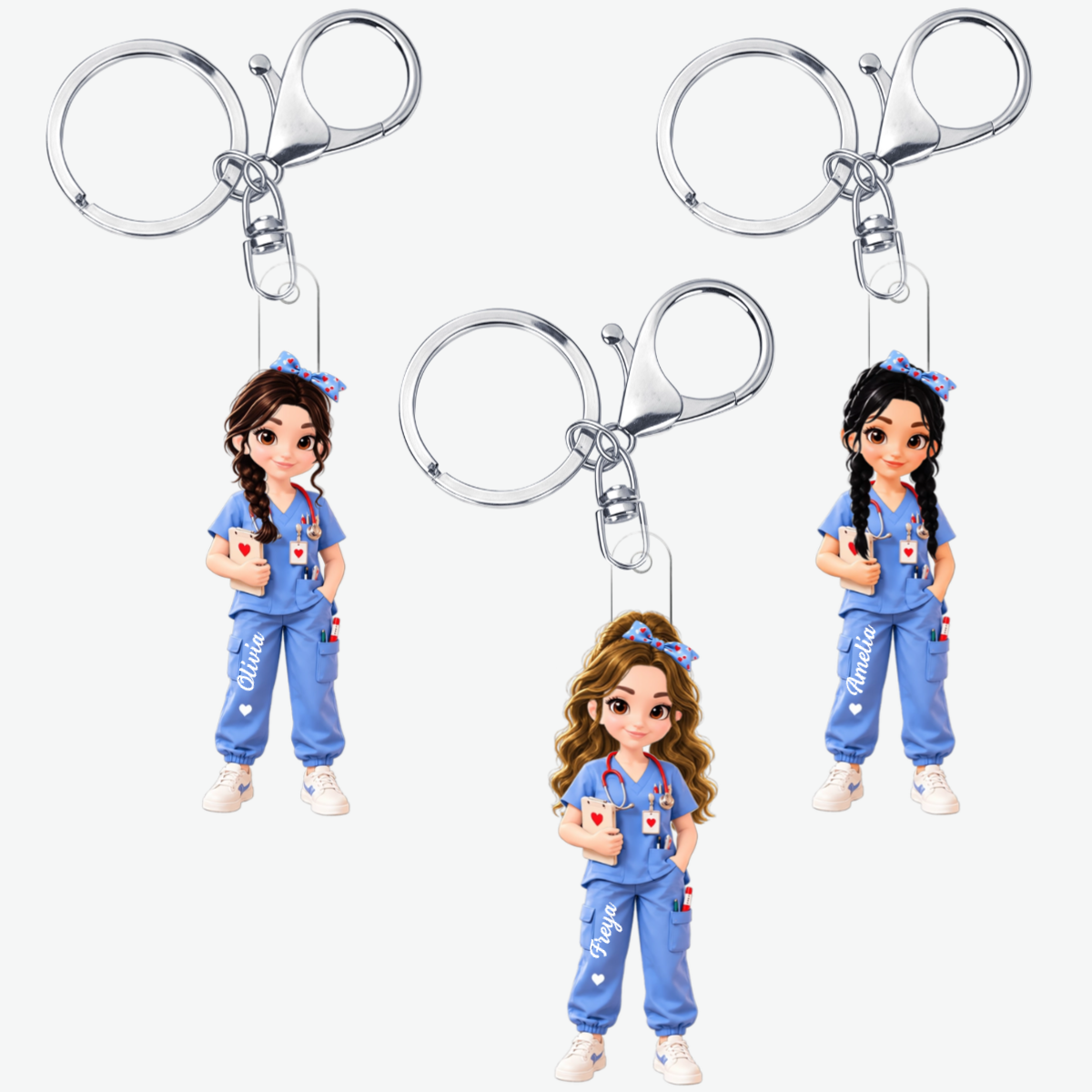 Nurse PersonalisedGift_AcrylicKeychainForNurses2