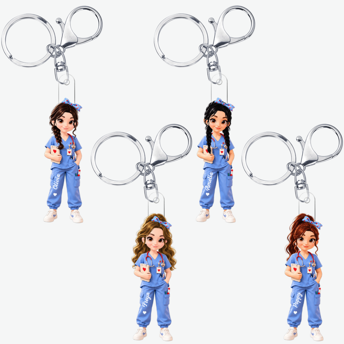 Nurse PersonalisedGift_AcrylicKeychainForNurses3