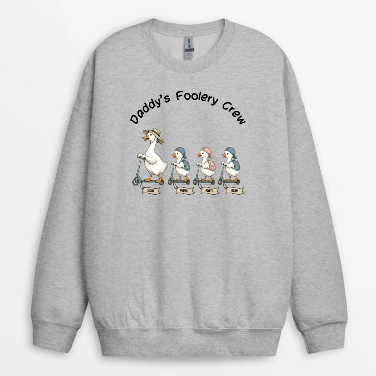 Off_To_Commit_Dad_Foolery_Silly_Goose_Dad_Kids_ _Personalised_Gift_T Shirt_For_Dad_And_Grandad_4_782168f6 976b 44ae a04c d740df07b354
