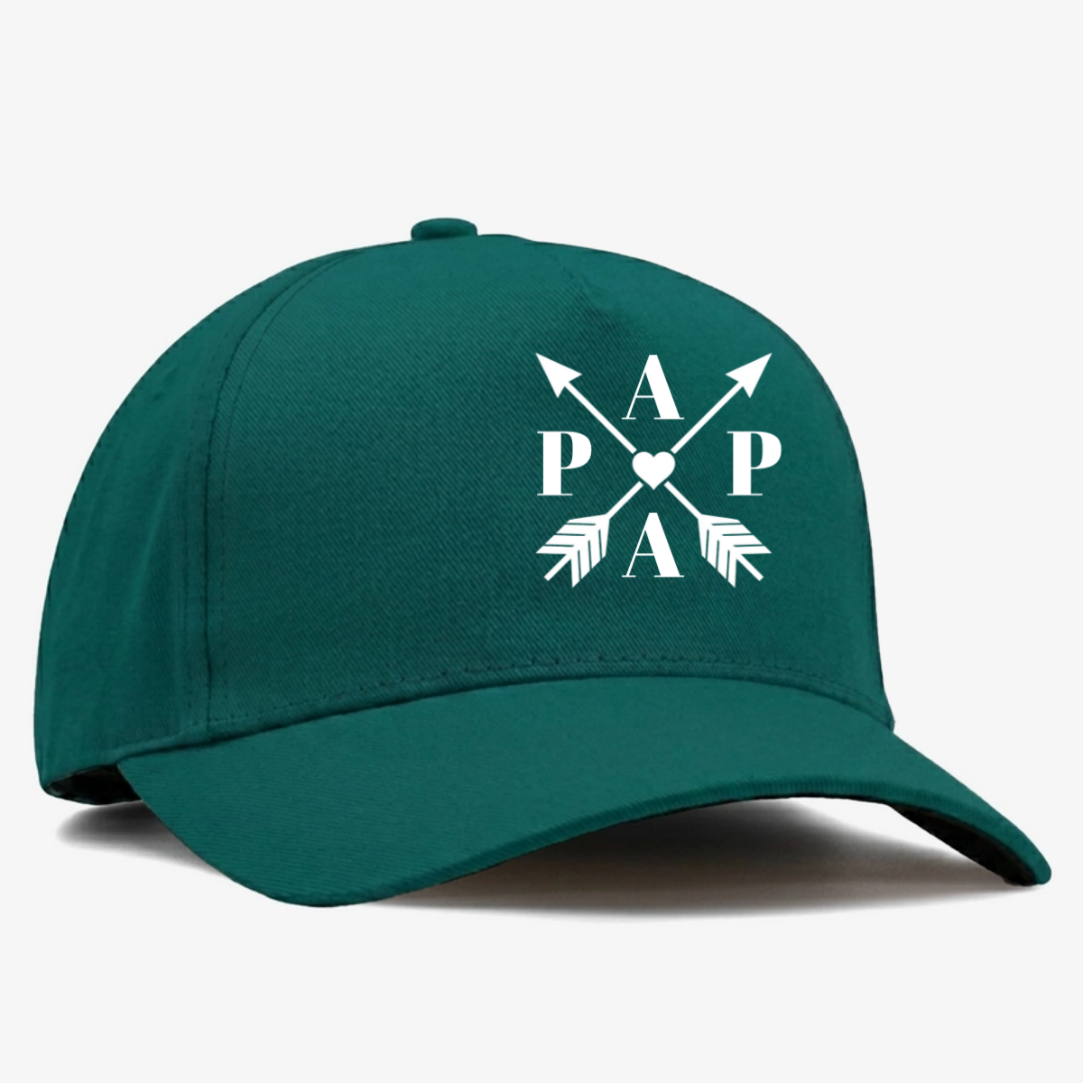 Papa_Arrow_Heart_Custom_Personalised_Gift_Cap_For_Dad_And_Grandad_6