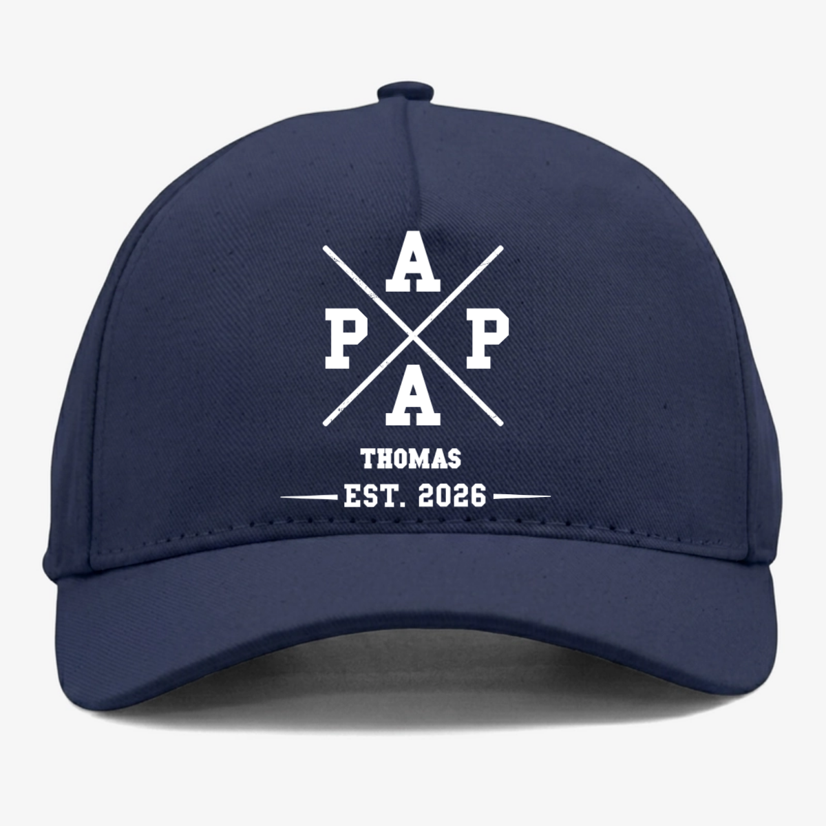 Papa_Established_Year_Custom_Personalised_Gift_Cap_For_Dad_And_Grandad_3