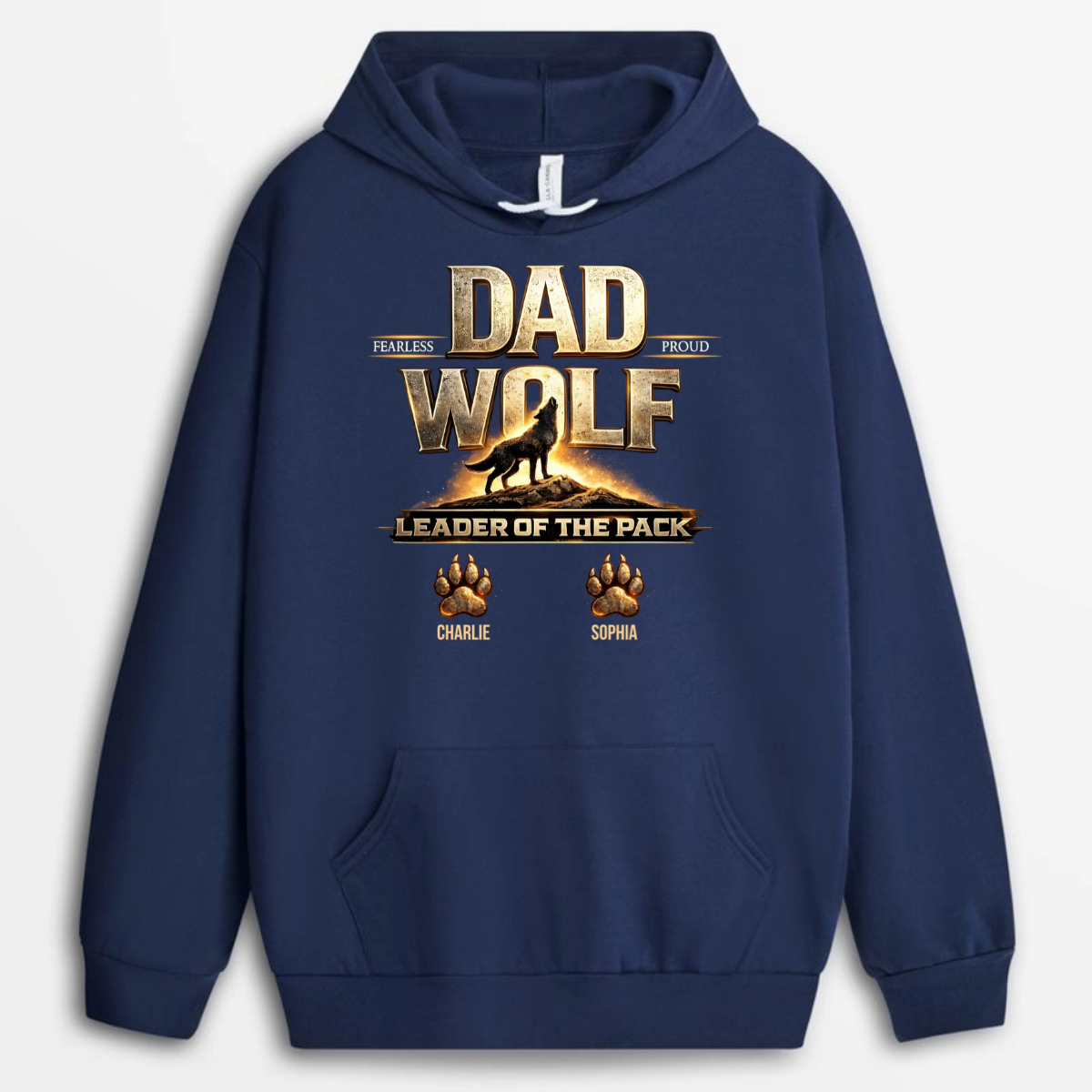 Papa_Wolf_With_Kids_Names_Custom_Personalised_Gift_T Shirt_For_Dad_And_Grandad_3