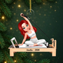 Pilates_Girl_Name_ _Personalised_Gift_Acrylic_Ornament_For_Pilates_Lovers 2
