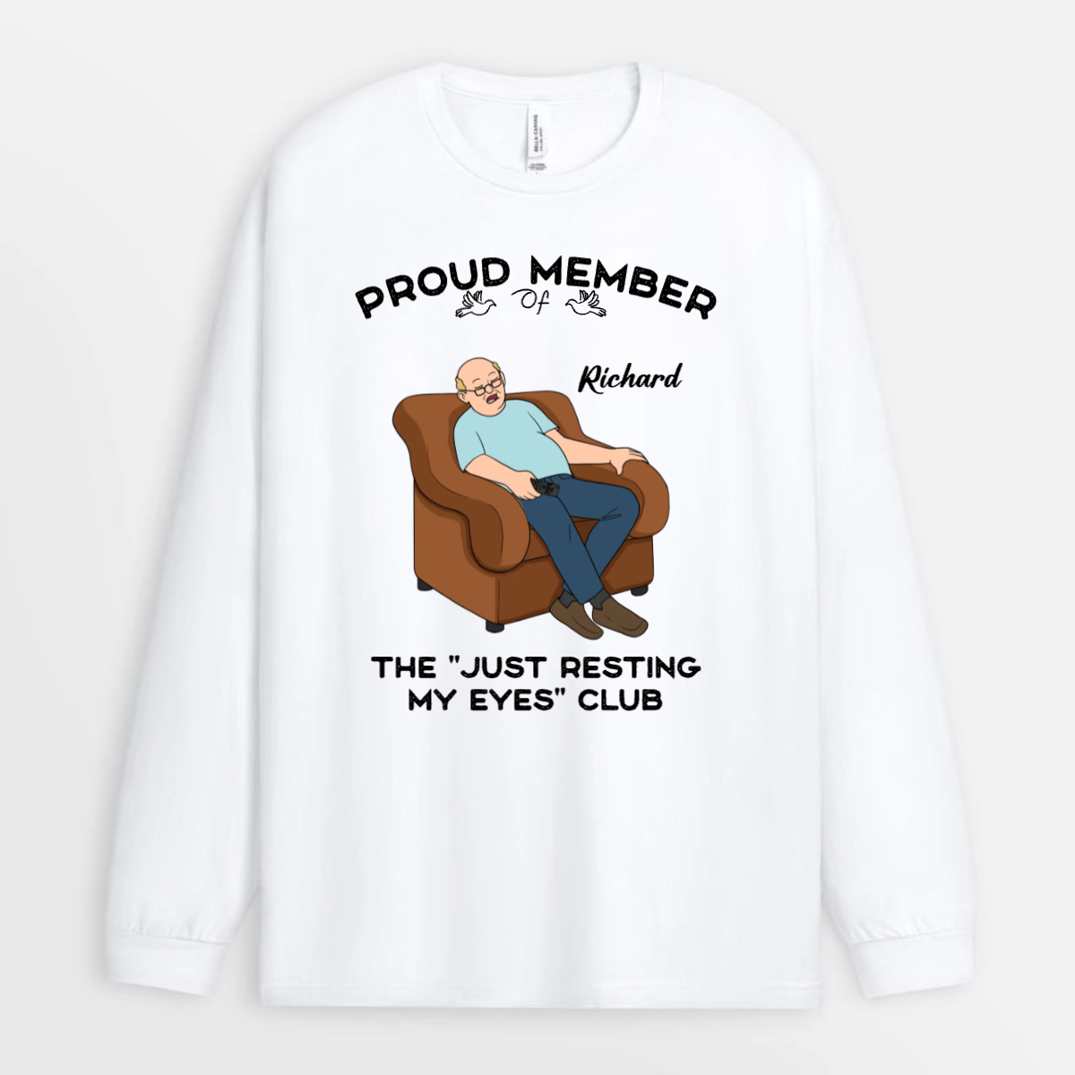 ProudMemberOfTheJustRestingMyEyesClub PersonalisedShirtFunnyGiftForGrandad_Dad_2_3ae3c68d b474 47db 97a9 6fbef415481a