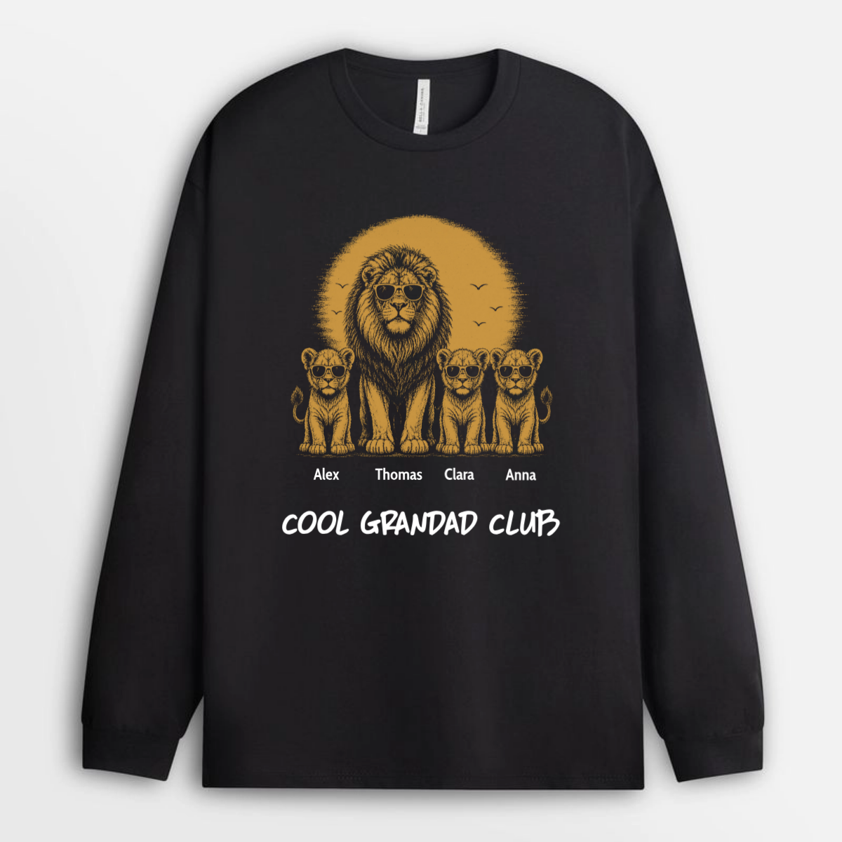 RetroLionDadAndKidsCustom3