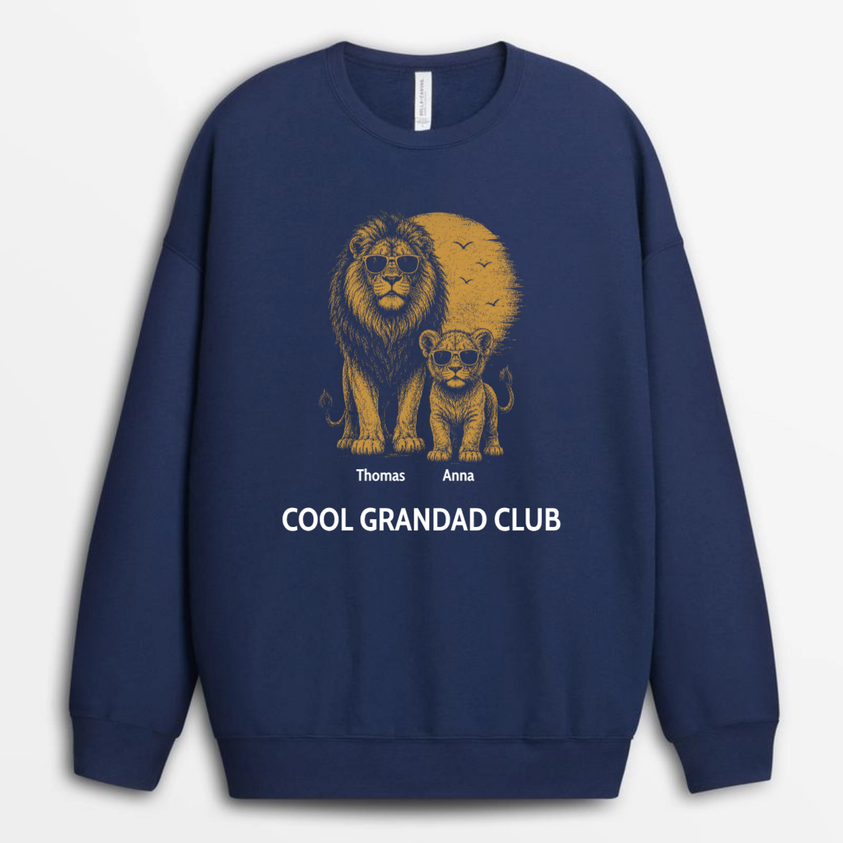 RetroLionDadAndKidsCustom4