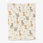 Safari_Animals_Personalised_Gift_ _Blanket_For_Babies