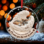 SleepingAngel_PersonalisedGift CircleGlassOrnamentForPetMemorial1