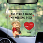 TheYearIFoundMyMissingPiece_PersonalisedGiftHangingOrnamentForCouples