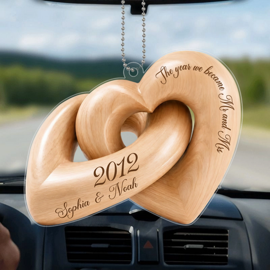 TheYearWeBecameCoupleAnniversary_PersonalisedGiftHangingOrnamentForCouples_1