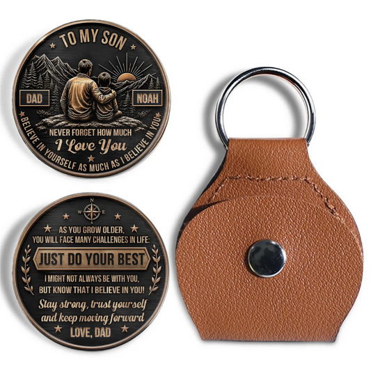 ToMySonPocketHug_PersonalisedGiftPocketTokenKeyringForSon_2