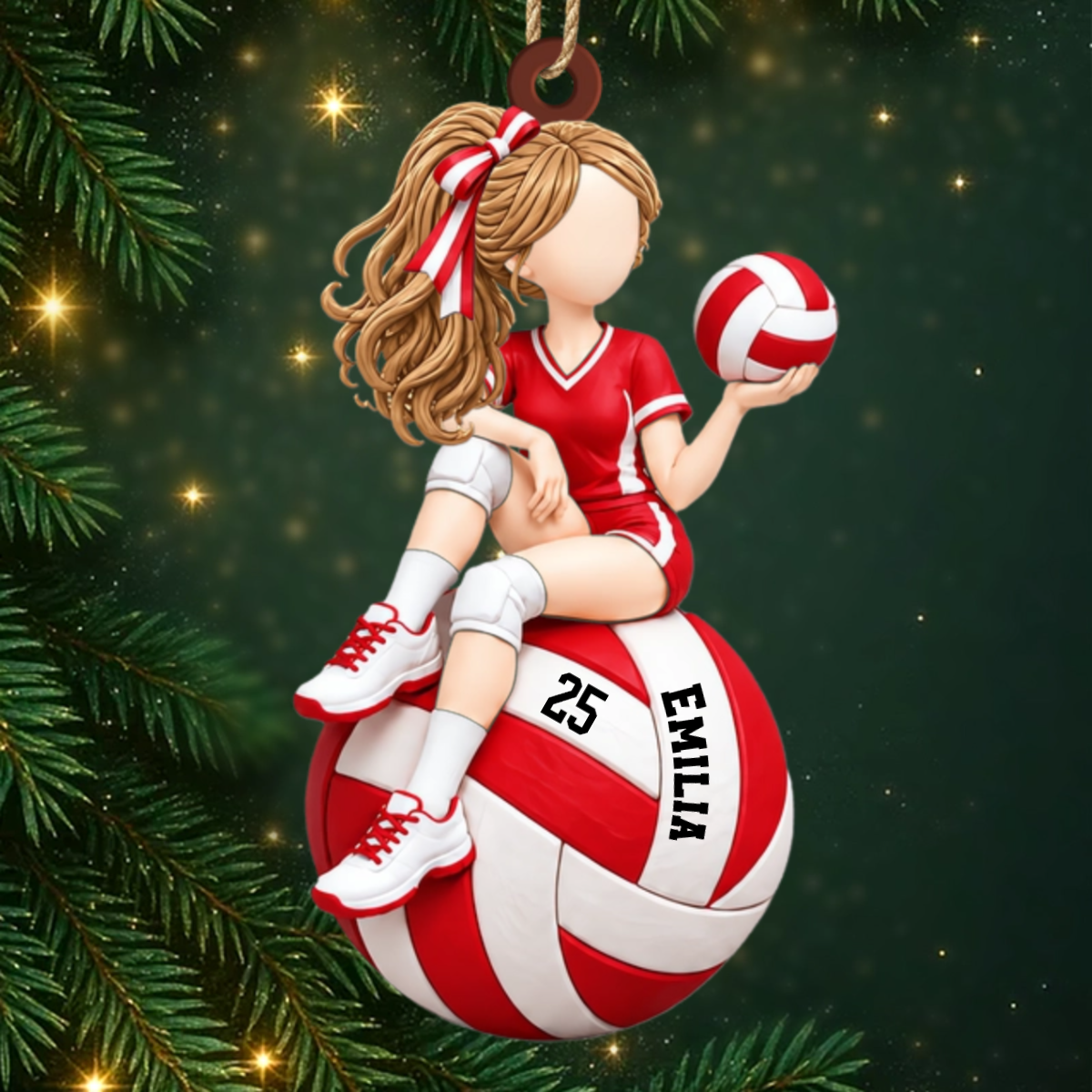 Volleyball_Girl_With_Personalised_Name_ _Personalised_Gift_1_ _Layer_Wooden_Ornament_For_Volleyball_Players