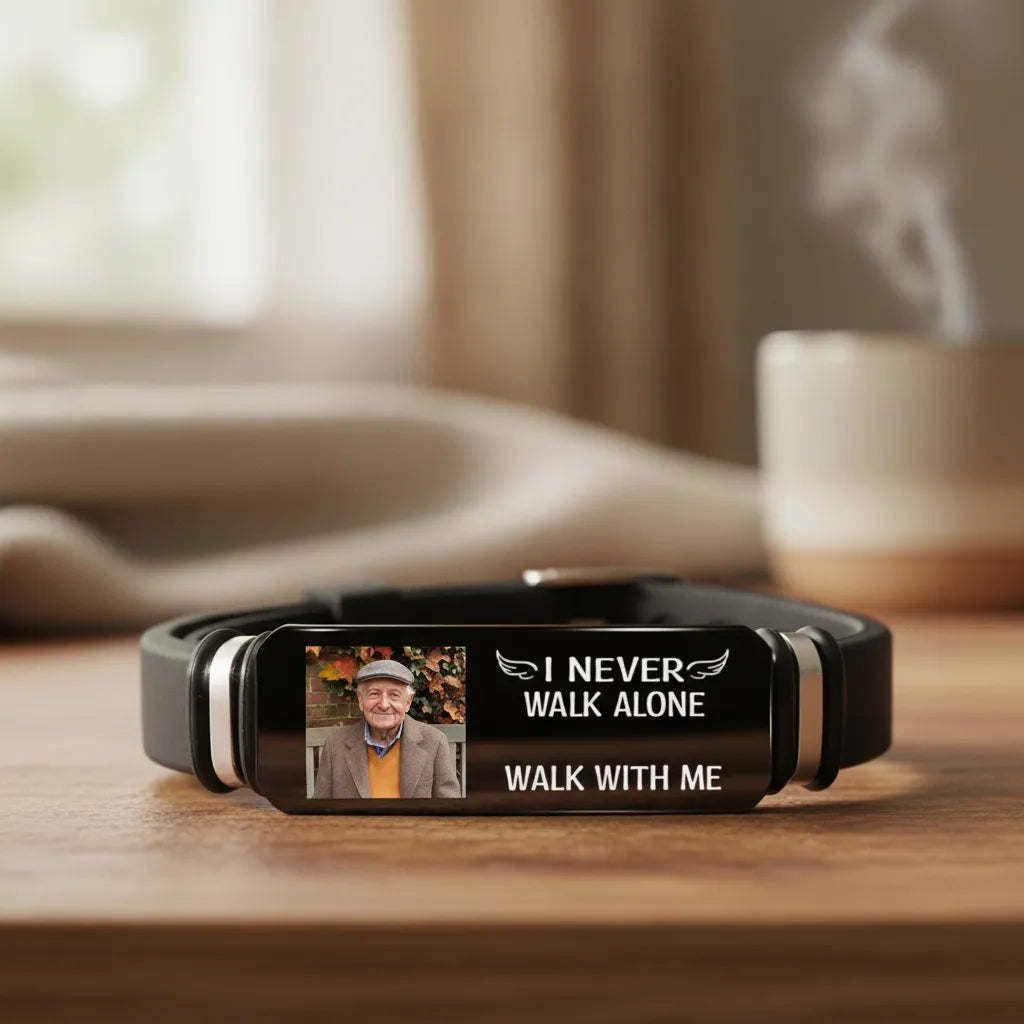 You_Never_Walk_Alone_Memorial_Photo_Personalised_Gift_Engraved_Bracelet_For_Mum_Dad_Grandma_Grandad_Loved_One_1